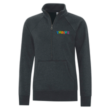 Load image into Gallery viewer, THRIVE ESActive Vintage 1/2 Zip Ladies Sweatshirt