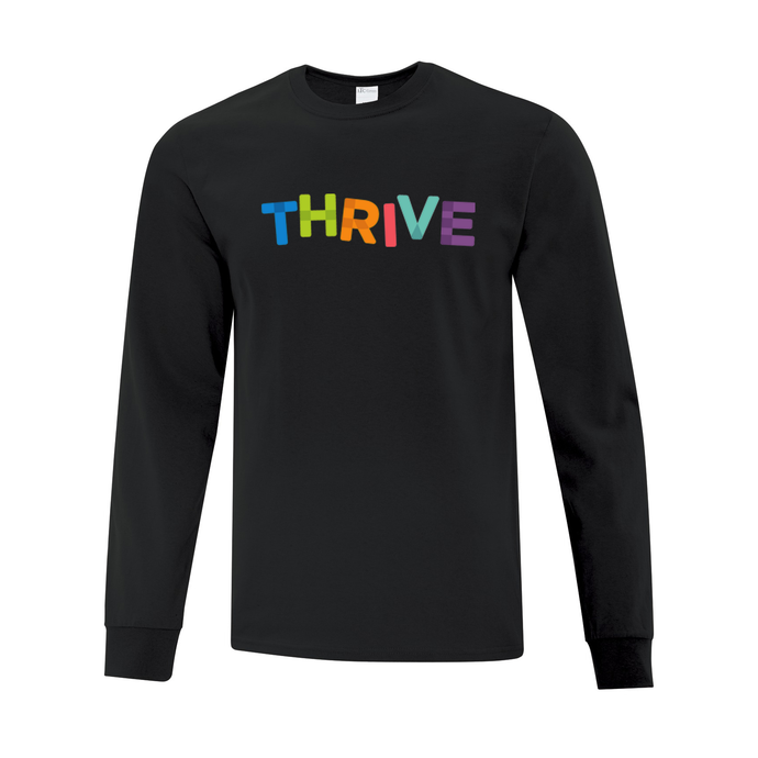 THRIVE Cotton Long Sleeve Tee