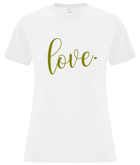 'love' Script Tee