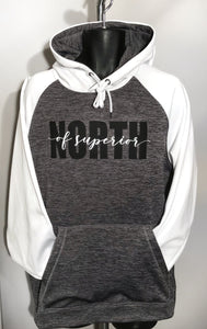 North of Superior Dynamic Heather Fleece Two-Tone Hoodie